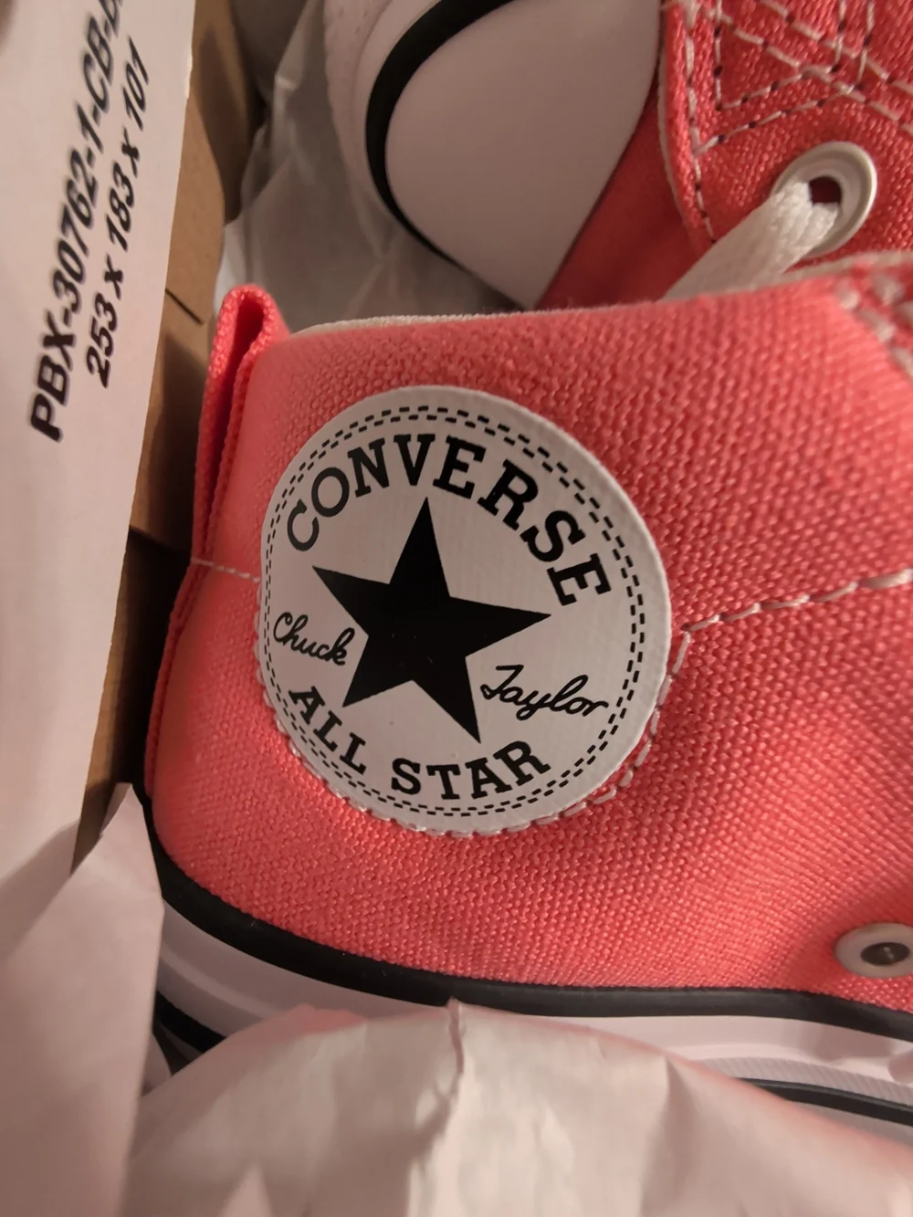 Converse Kids Coral Pink Chuck Taylor All Star Kids Size 1 New
